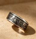 Felix Mendelssohn Bartholdy Coin Ring | Handmade German 5 Mark Composer Coin Ring