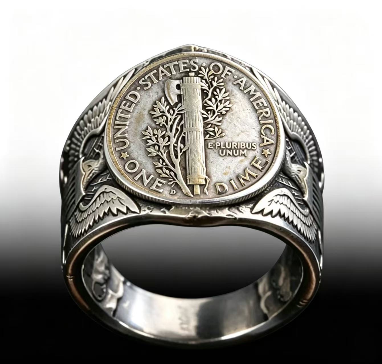 1920 AxeCoin Ring