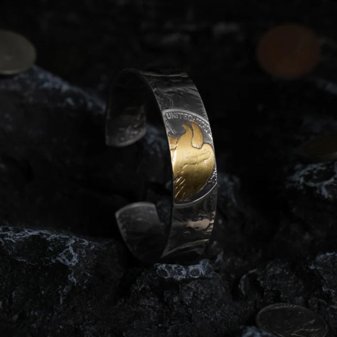 Walking Liberty Half Dollar Coin Ring/Necklace/Bangle