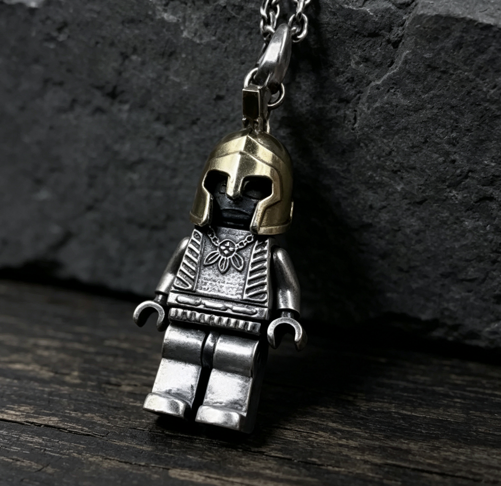 Spartan Warrior Pendant