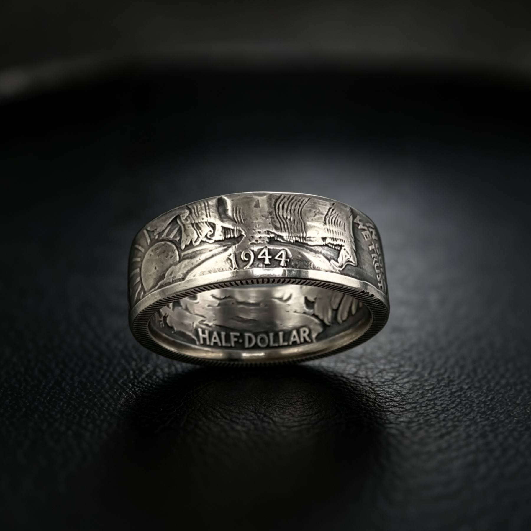 Walking Liberty 1944 Coin Ring