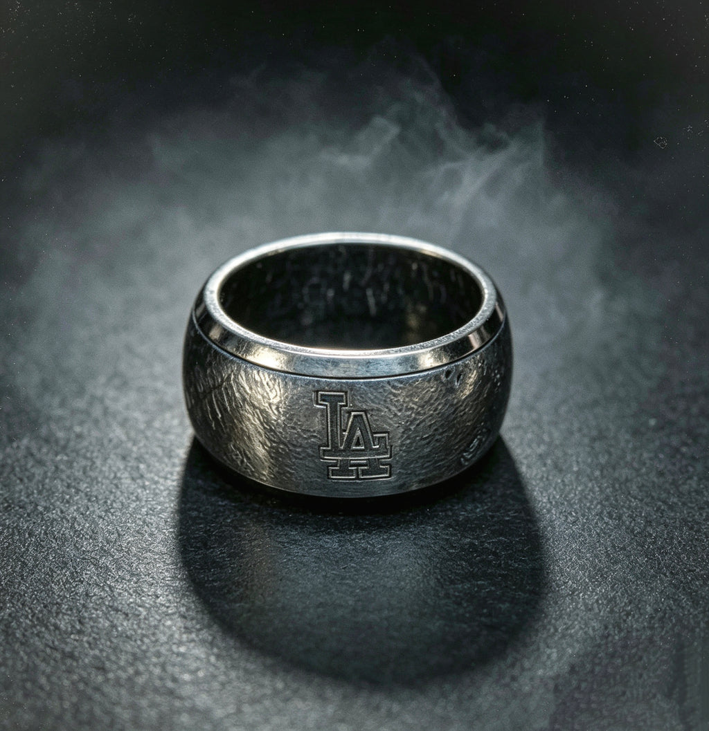 Handmade MLB Baseball Silver Coin Ring | 2024 New Zealand Mint 1oz .999 Fine Silver Round Ring