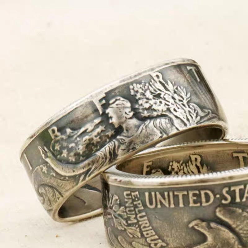 American 50-cent Ring