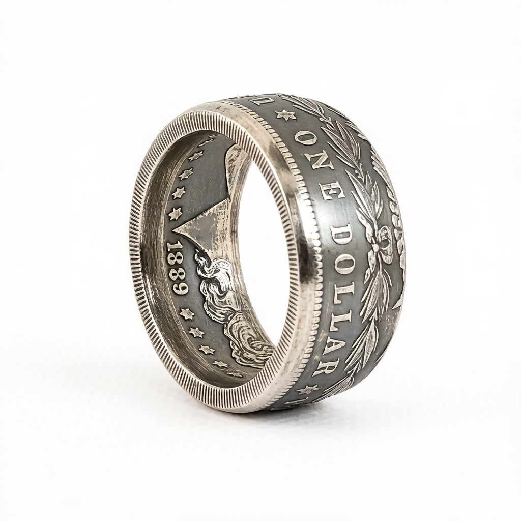 1878-1904 Reverse Morgan Ring