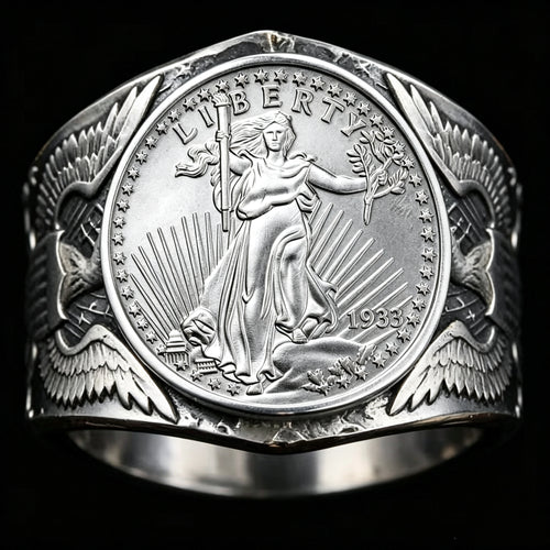 1933 Double Eagle Replica Coin Ring