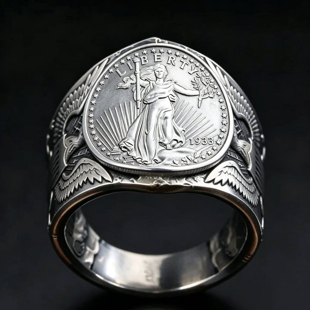 1933 Double Eagle Replica Coin Ring