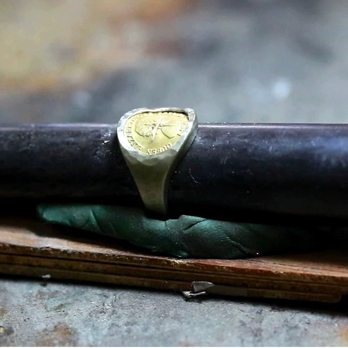 Elizabethan Coin Ring