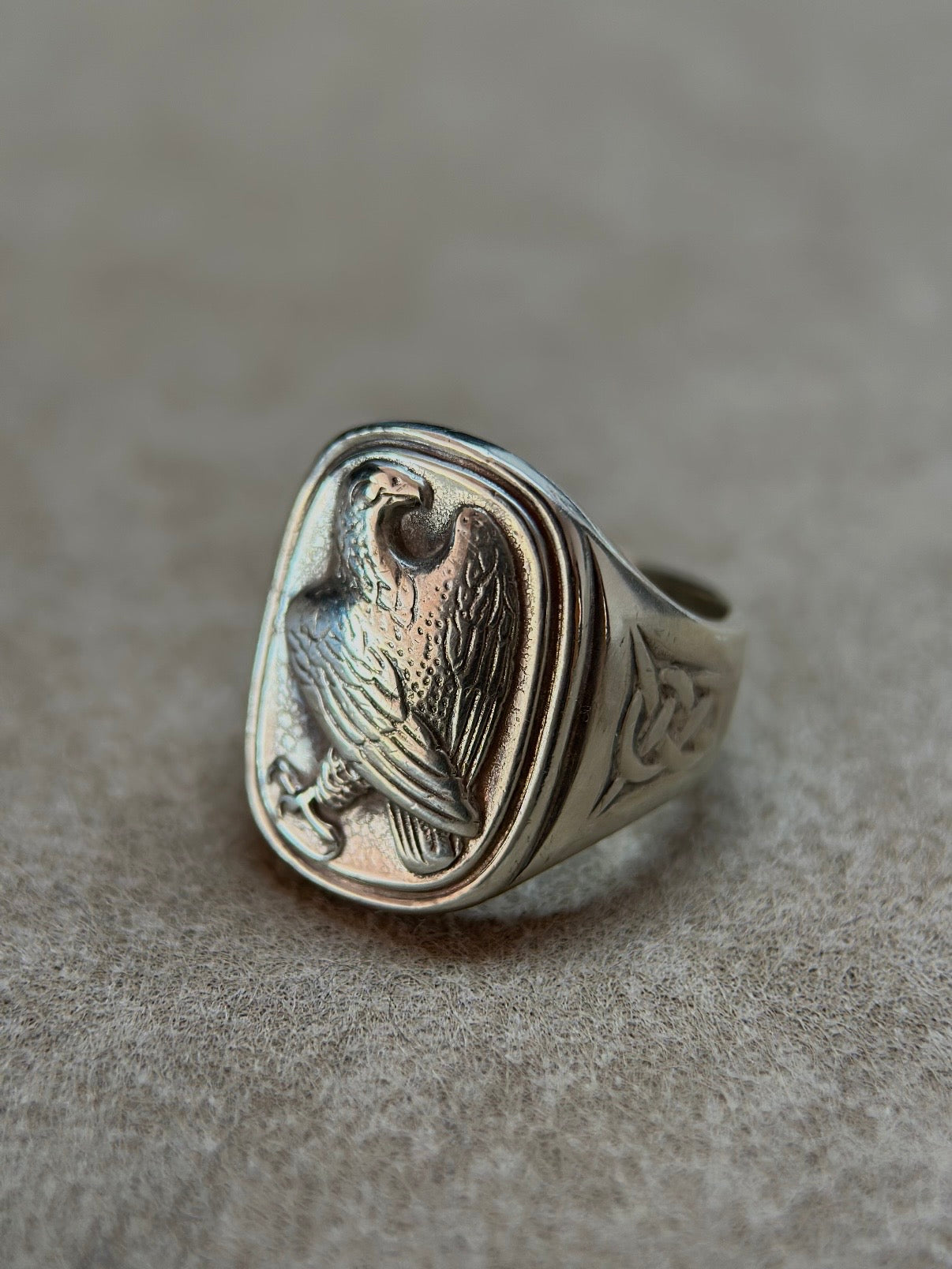 Georg Jensen ✖️ Franklin Eagle Ring