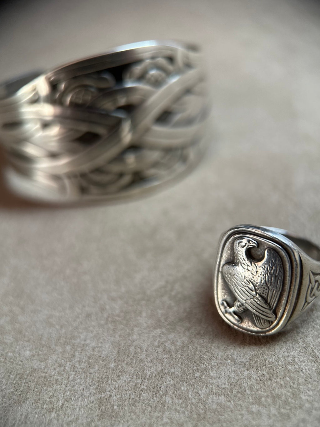 Georg Jensen ✖️ Franklin Eagle Ring