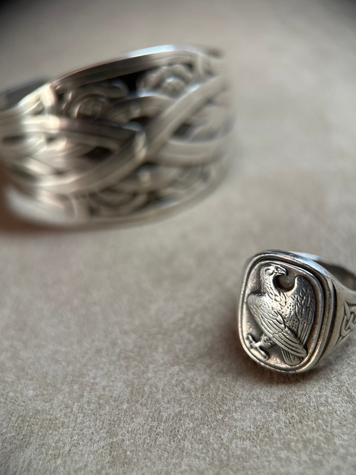 Georg Jensen ✖️ Franklin Eagle Ring