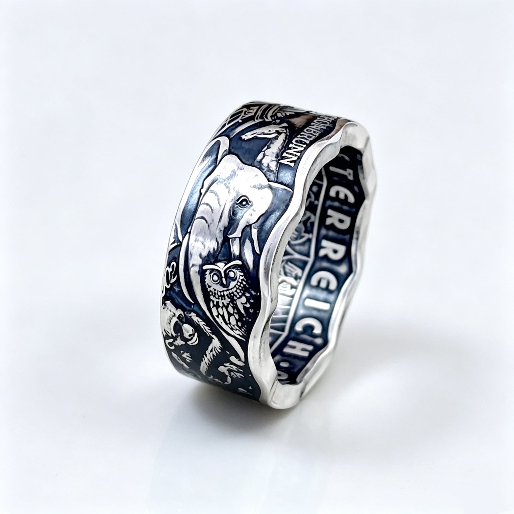 Austria Vienna Zoo Coin Ring
