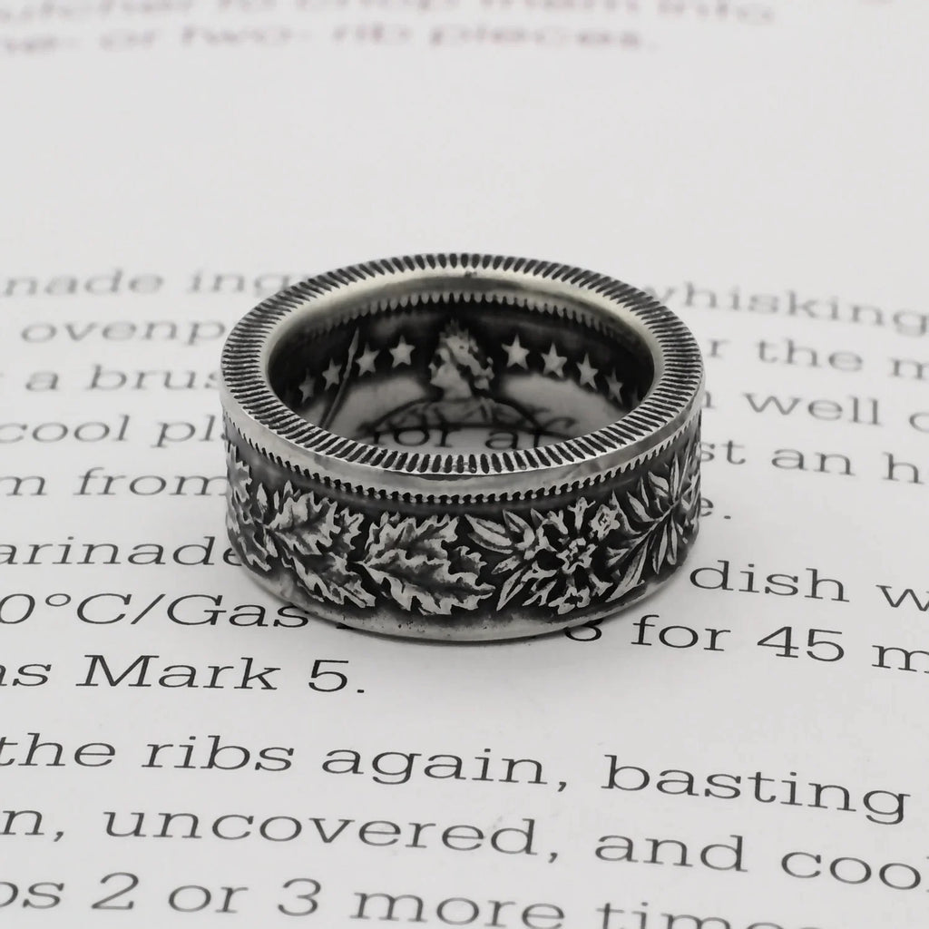 Swiss 2 franc Coin Ring
