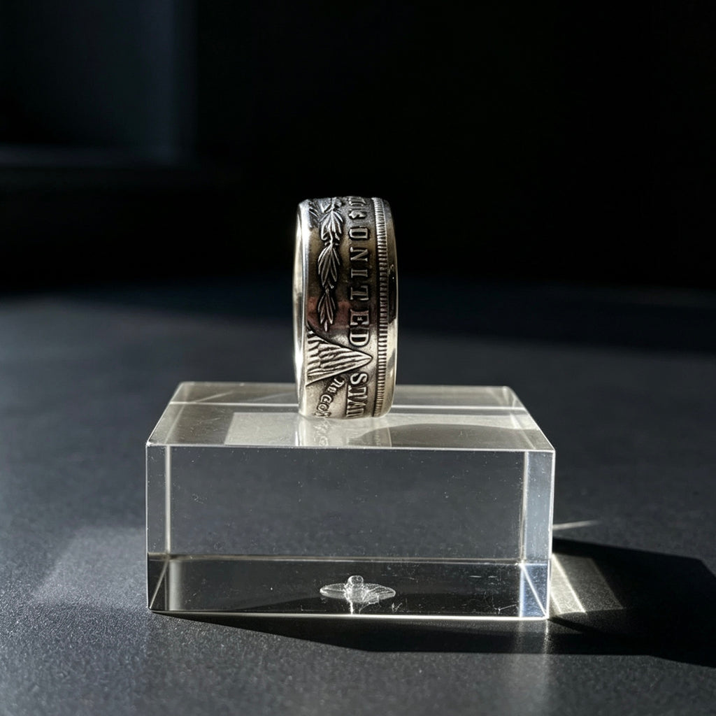 Morgan Silver Coin Ring