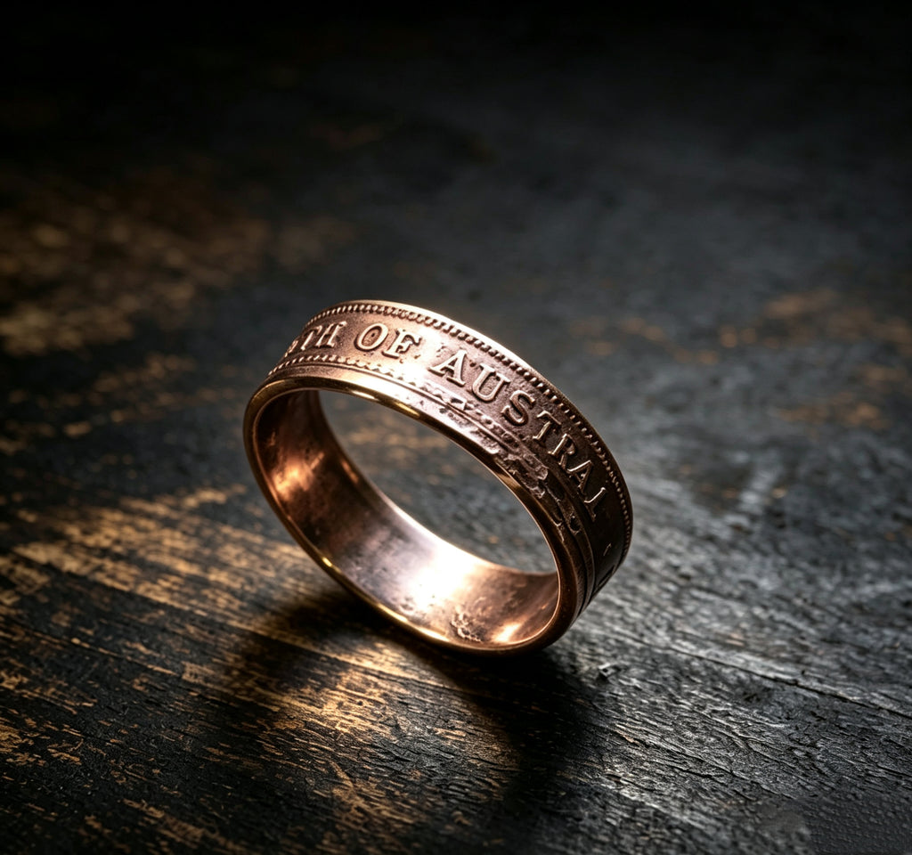 Australian One Penny Ring