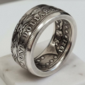 Morgan Silver Coin Ring