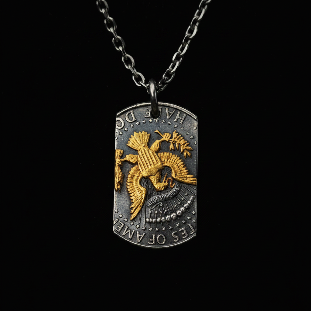Coin Pendant Eagle