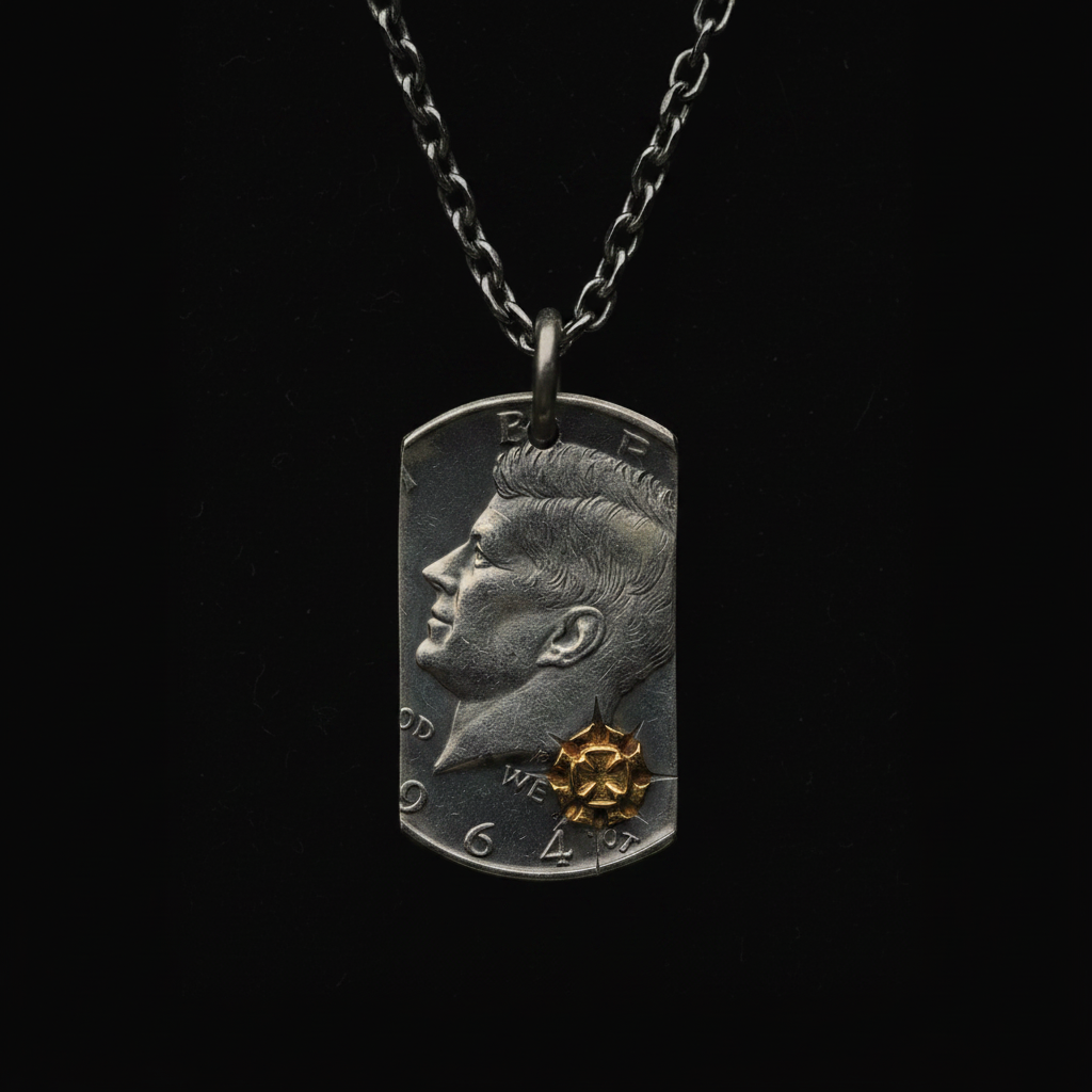 Coin Pendant Kennedy