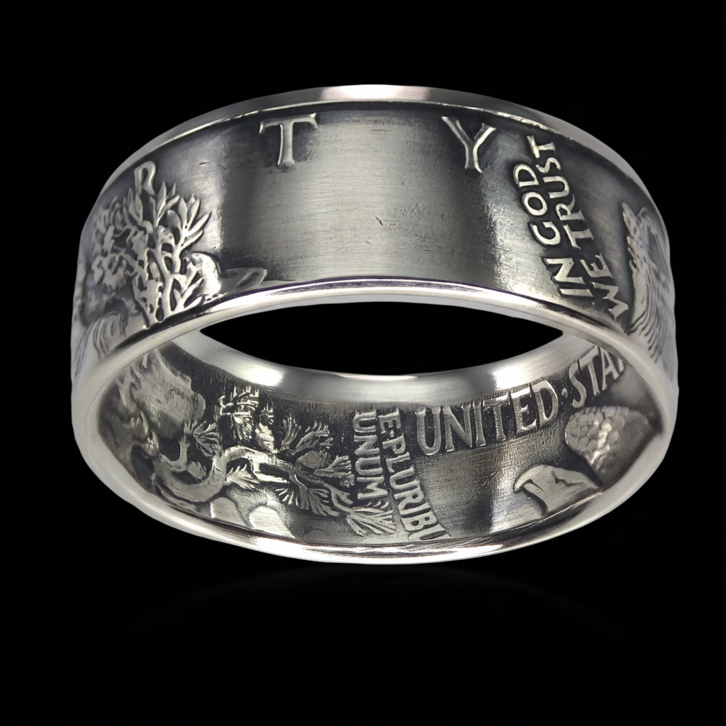 Coin Ring Dark Background 2