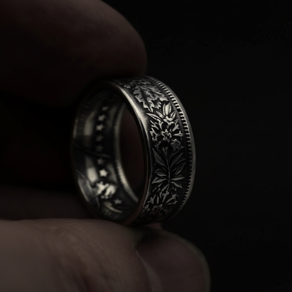 Coin Ring Hand Hold