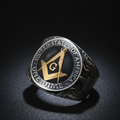 Masonic Ring Dark Background